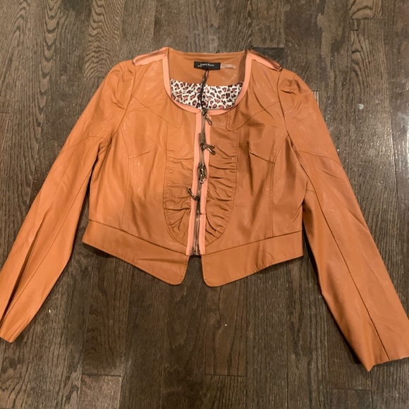 Faux leather jacket - Picture 1 of 3